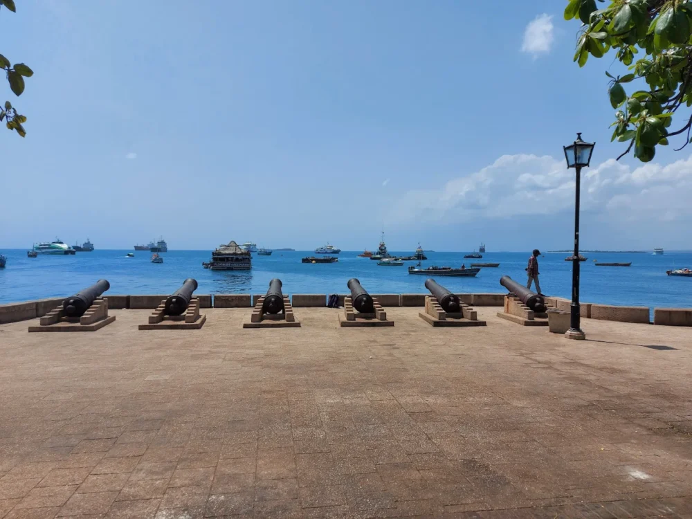 27 Things to Do in Zanzibar (2026 Must‑See List) 4 View of the Indian Ocean with floating bar and restaurant at Forodhani Gardens in Stone Town, Zanzibar