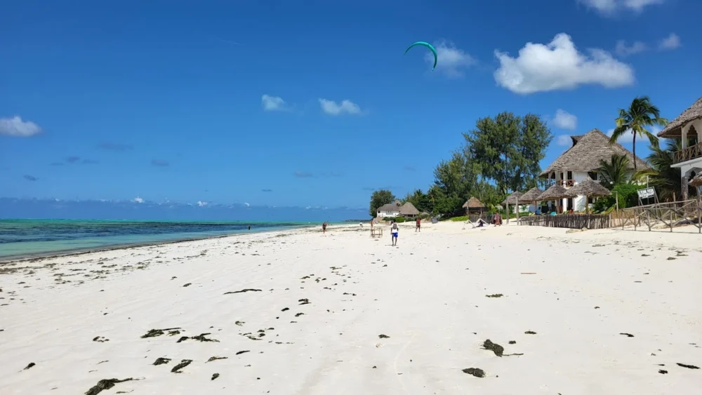 27 Things to Do in Zanzibar (2026 Must‑See List) 12 White sandy shores and turquoise waters at Jambiani Beach in Zanzibar, Tanzania, a perfect spot for relaxing and swimming